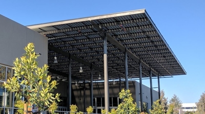 Solar Canopy, Sunnyvale Photo